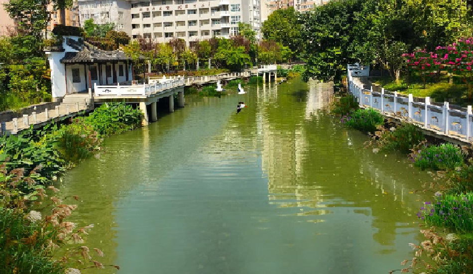 南京市鼓楼区金川河水情形提升清水浅流工程