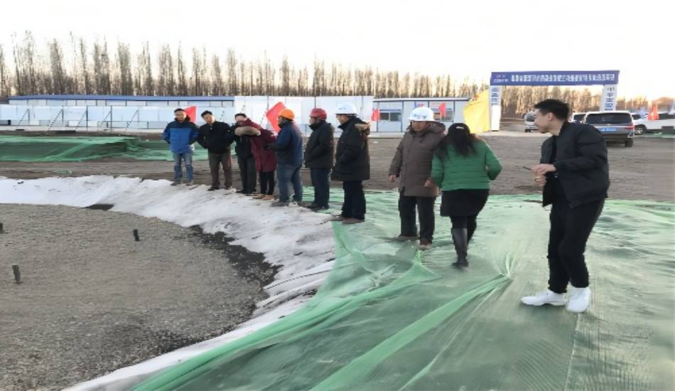 多部分向导和专家视察我司长春市新凯河水系综合治理工程